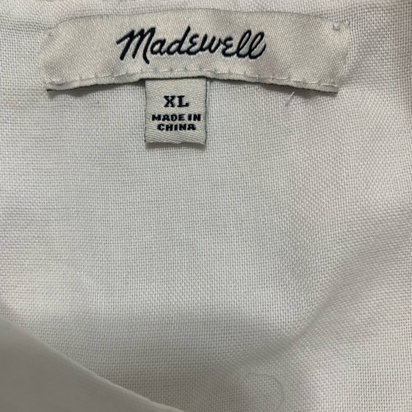 Madewell size XLarge light poncho top - Picture 3 of 4